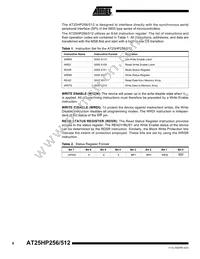 AT25HP256W-10SI-1.8 Datasheet Page 8