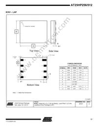 AT25HP256W-10SI-1.8 Datasheet Page 17