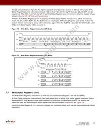 AT25QL128A-UUE-T Datasheet Page 21