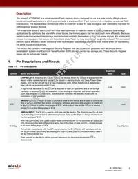 AT25SF041-MHD-T Datasheet Page 2