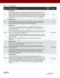 AT25SF641-MHB-T Datasheet Page 4