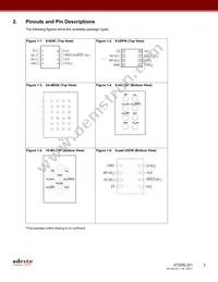 AT25SL321-MHE-T Datasheet Page 3