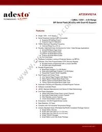 AT25XV021A-MHV-Y Datasheet Cover