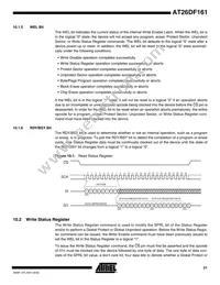 AT26DF161-SU Datasheet Page 21