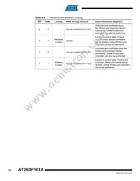 AT26DF161A-MU Datasheet Page 22