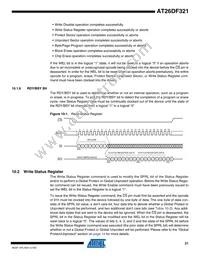 AT26DF321-SU Datasheet Page 21