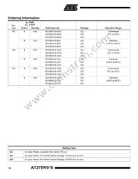 AT27BV010-90TU Datasheet Page 10