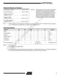 AT27C010-45TU Datasheet Page 3