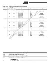 AT27C010-45TU Datasheet Page 10