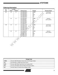 AT27C080-90TU Datasheet Page 9