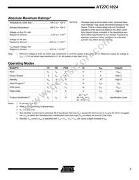 AT27C1024-90VI Datasheet Page 3