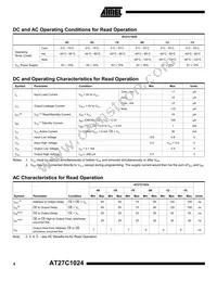 AT27C1024-90VI Datasheet Page 4