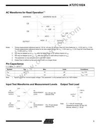 AT27C1024-90VI Datasheet Page 5