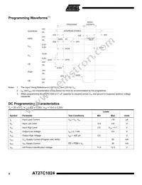 AT27C1024-90VI Datasheet Page 6