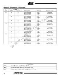 AT27C1024-90VI Datasheet Page 10