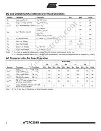 AT27C2048-90VI Datasheet Page 4
