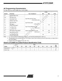 AT27C256R-45RU Datasheet Page 7