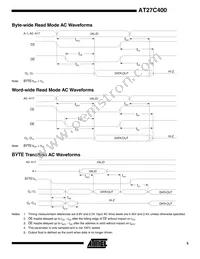 AT27C400-90PC Datasheet Page 5