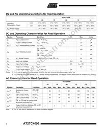 AT27C4096-90VI Datasheet Page 4