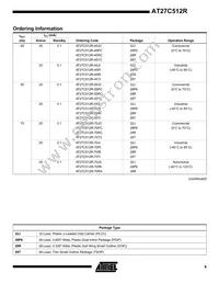 AT27C512R-90RA Datasheet Page 9