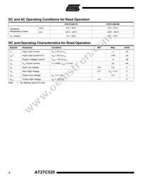 AT27C520-90SC Datasheet Page 4