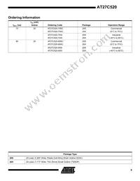 AT27C520-90SC Datasheet Page 9