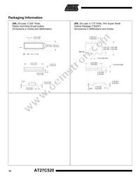 AT27C520-90SC Datasheet Page 10