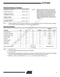 AT27C800-12RC Datasheet Page 3