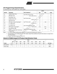AT27C800-12RC Datasheet Page 8