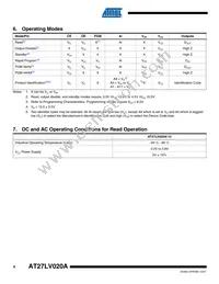 AT27LV020A-12TU Datasheet Page 4