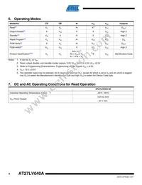 AT27LV040A-90TU Datasheet Page 4
