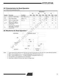 AT27LV512A-90TI Datasheet Page 5