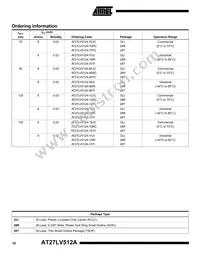 AT27LV512A-90TI Datasheet Page 10