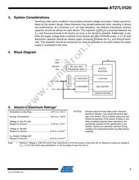 AT27LV520-70XU Datasheet Page 3