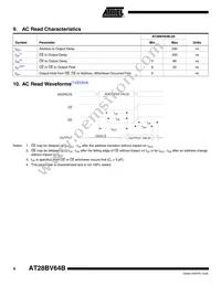 AT28BV64B-20TI Datasheet Page 6