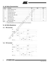 AT28BV64B-25SU Datasheet Page 8