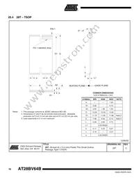 AT28BV64B-25SU Datasheet Page 16