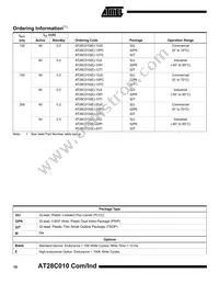 AT28C010E-20TI Datasheet Page 10