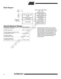 AT28C16-15TI Datasheet Page 2
