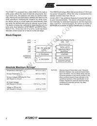 AT28C17E-15SI Datasheet Page 2