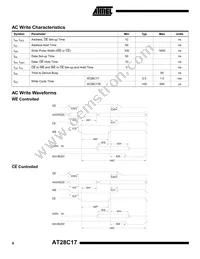 AT28C17E-15SI Datasheet Page 6