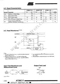 AT28C17E-20SI Datasheet Page 4