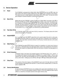 AT28C64E-12JU Datasheet Page 4
