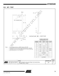 AT28C64E-12JU Datasheet Page 15