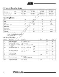 AT28C64E-25TI Datasheet Page 4