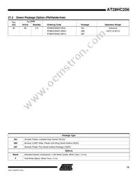 AT28HC256F-70PI Datasheet Page 15