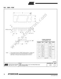 AT28HC64B-70PC Datasheet Page 16