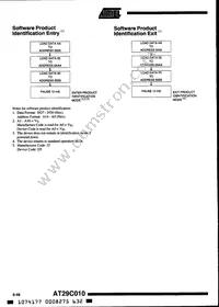 AT29C010-15JC Datasheet Page 10