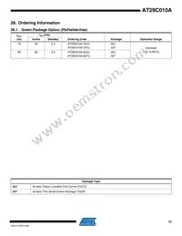 AT29C010A-90TU-T Datasheet Page 15