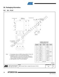 AT29C010A-90TU-T Datasheet Page 16